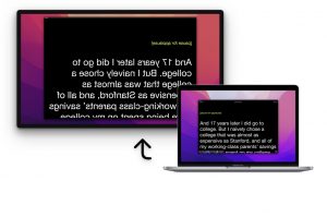 Mac Teleprompter App with Multi-window Support